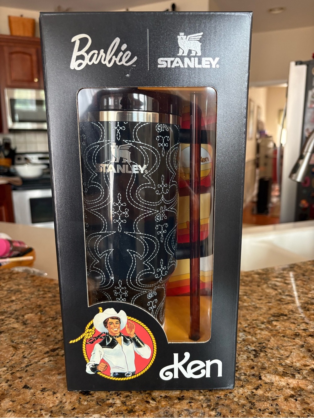 🚨 SOLD OUT! NWT Stanley x Barbie Ken LIMITED EDITION 40 oz Quencher ⭐